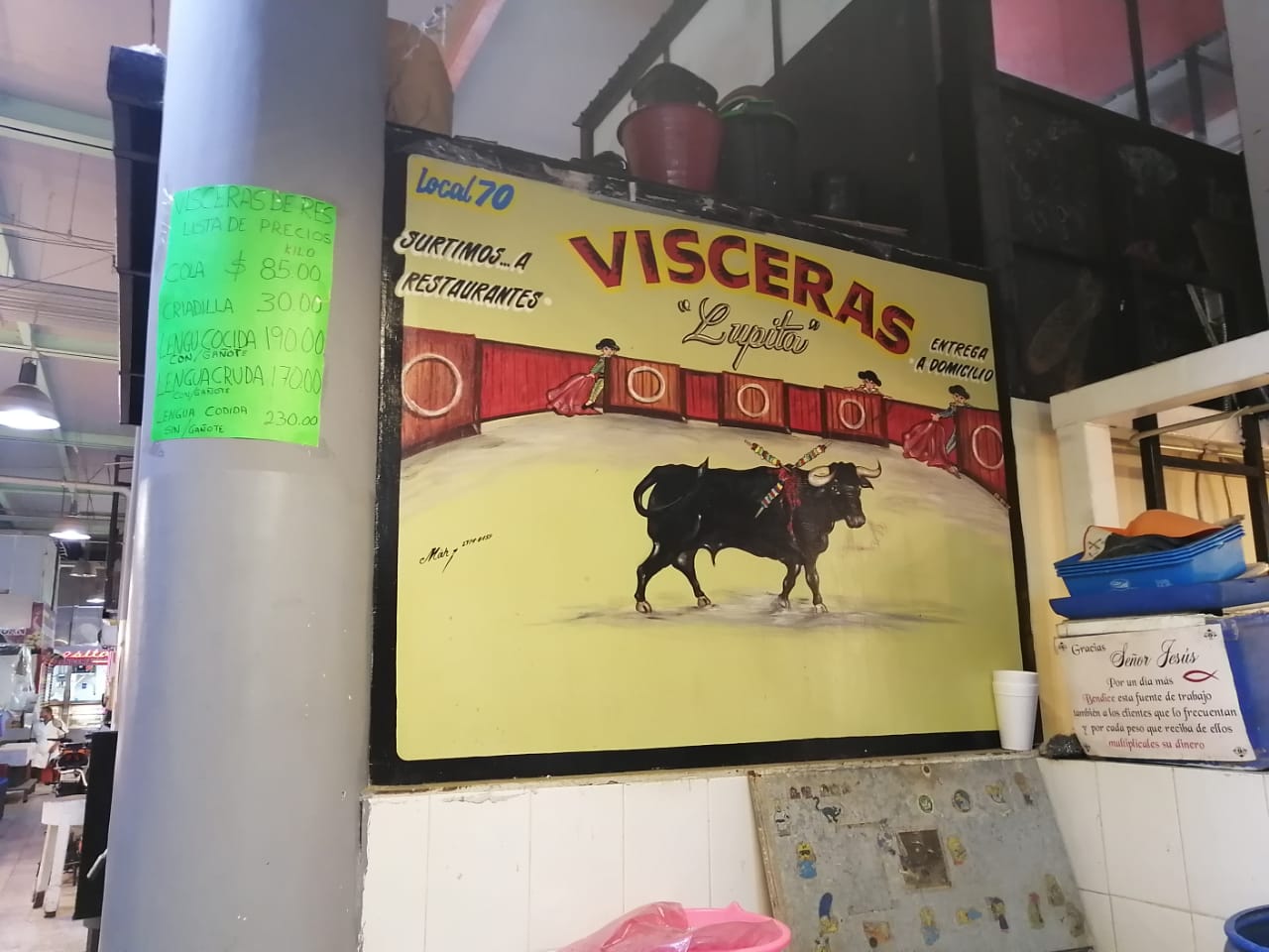 Mercado Pugibet - Visceras Lupita